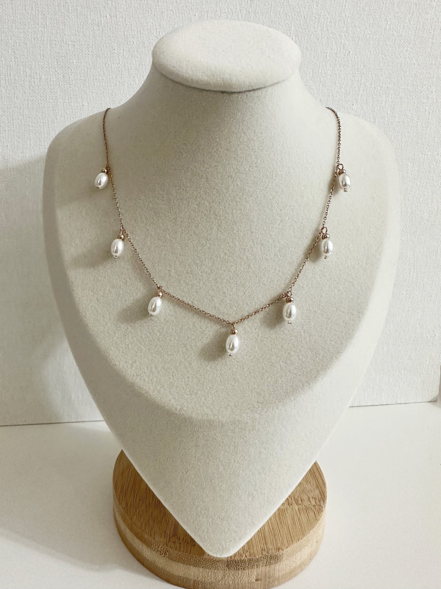 Doris Pearl Drop Chain