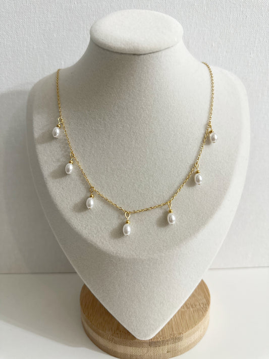 Doris Pearl Drop Chain